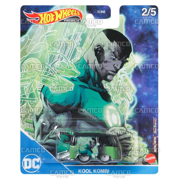 Kool Kombi (Green Lantern) - 2021 Hot Wheels Pop Culture DC COMICS Case M Assortment DLB45-946M by Mattel