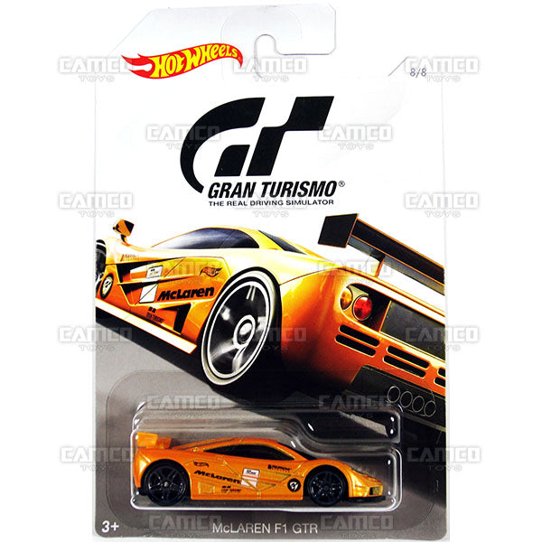 McLaren F1 GTR - 2018 Hot Wheels GRAN TURISMO Case Assortment FKF26-999A by Mattel.