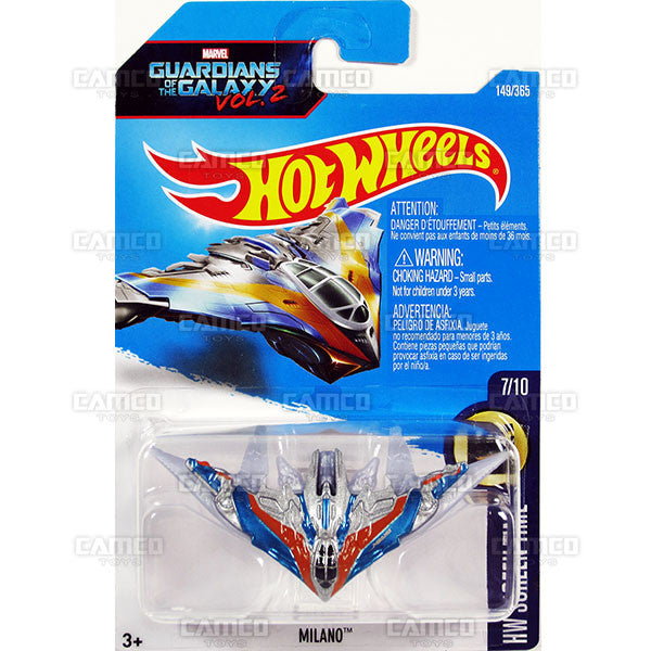 Milano #149 Guardians of the Galaxy vol 2 - 2017 Hot Wheels basic mainline H case Worldwide assortment C4982 by Mattel