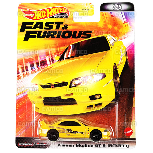 Fast And Furious Yellow Skyline