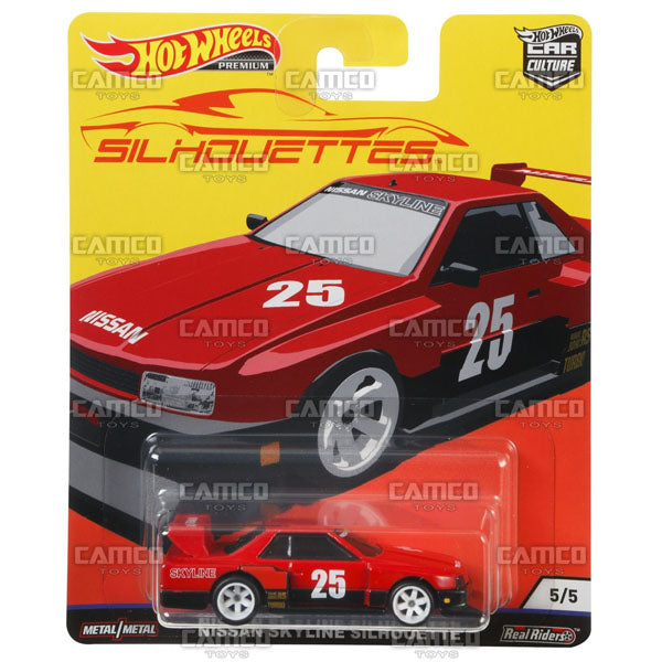 Nissan Skyline Silhouette - 2019 Hot Wheels Premium Car Culture J Case SILHOUETTES Assortment FPY86-956J by Mattel.