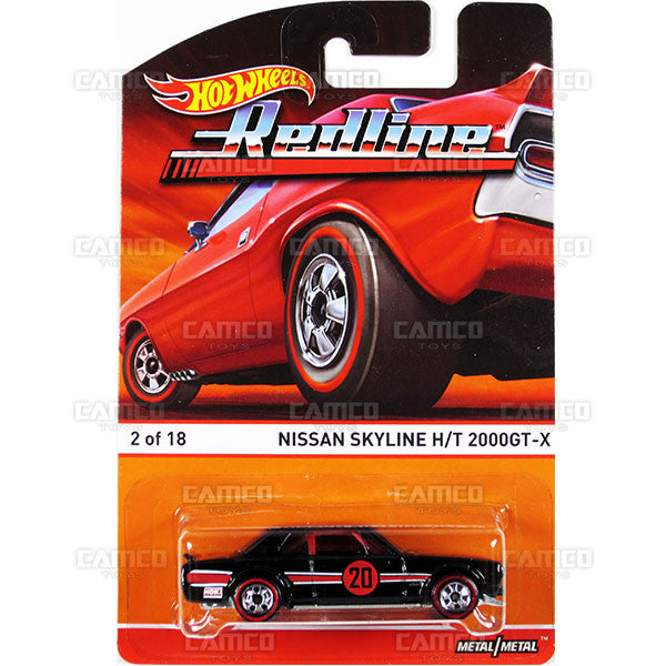 Nissan Skyline H/T 2000GT-X - 2015 Hot Wheels Heritage B Case (Redline) Assortment BDP91-956B by Mattel.