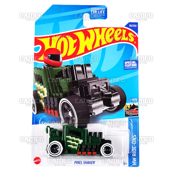 Pixel Shaker #66 HW Ride-Ons - Treasure Hunt - 2022 Hot Wheels Basic Mainline Assortment L2593 by Mattel