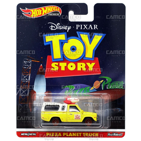 Pizza Planet Truck (Toy Story) - 2019 Hot Wheels Premium Retro Entertainment N Case Assortment DMC55-956N by Mattel.