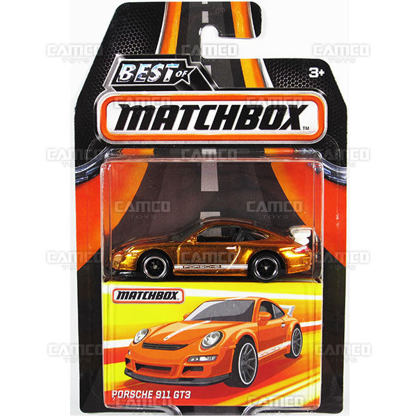 Porsche 911 GT3 - from 2017 Matchbox BEST OF MATCHBOX (A Case) Assortment DKC59-956A by Mattel.
