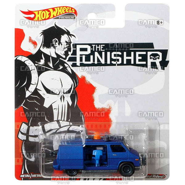 Punisher Van (The Punisher) - 2019 Hot Wheels Premium Retro Entertainment P Case Assortment DMC55-956P by Mattel.