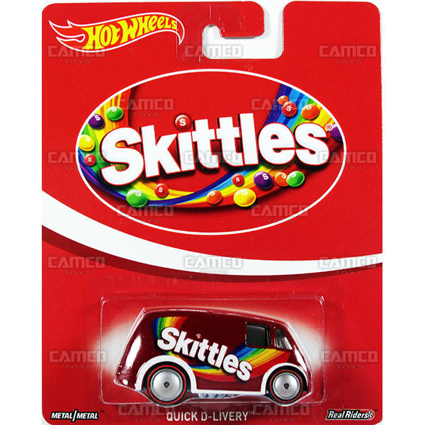 QUICK D-LIVERY (Skittles) - 2015 Hot Wheels Pop Culture B Case (MARS Candy) Assortment CFP34-956B by Mattel.