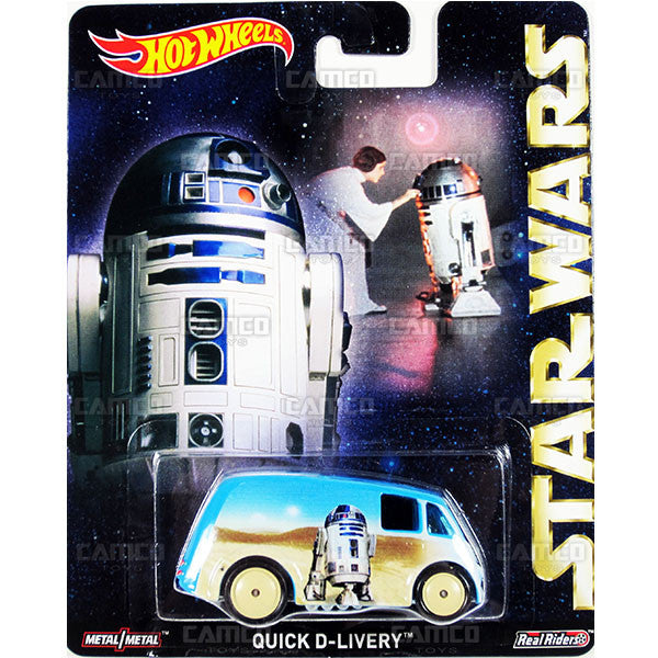 Quick D-Livery (R2-D2) - 2015 Hot Wheels Pop Culture E Case (STAR WARS) Assortment CFP34-956E by Mattel.