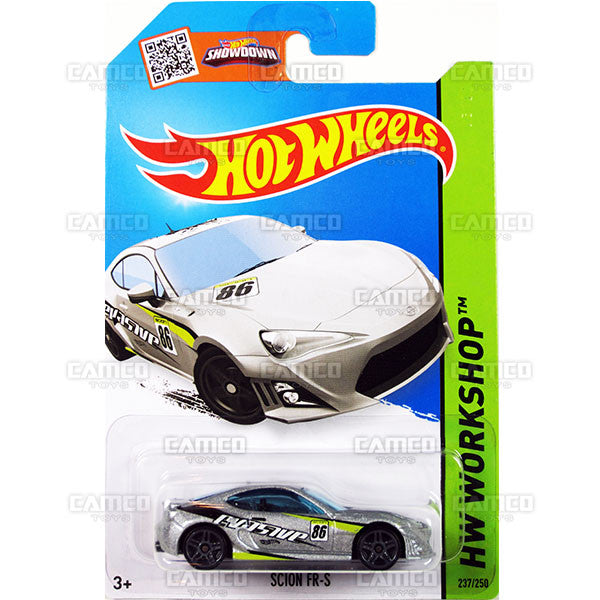 Scion FR-S #237 silver (HW Workshop) - 2015 Hot Wheels Basic Mainline C4982