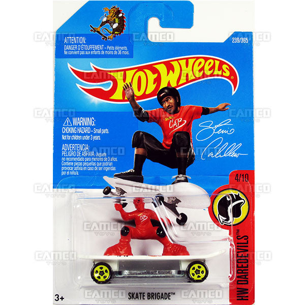 Skate Brigade #239 (Steve Caballero) HW Daredevils - 2017 Hot Wheels Basic Mainline L Case C4982