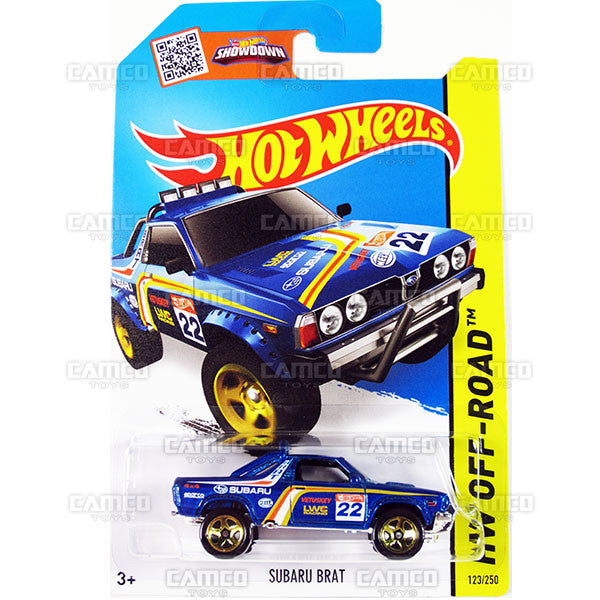 Subaru Brat #123 blue (HW Off-Road) - 2015 Hot Wheels Basic Mainline C4982