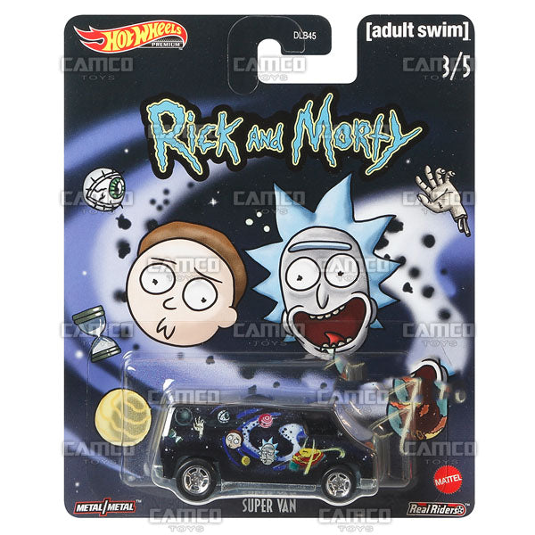 Super Van - 2020 Hot Wheels Premium Pop Culture G Case RICK and MORTY (Adult Swim) Assortment DLB45-946G by Mattel.