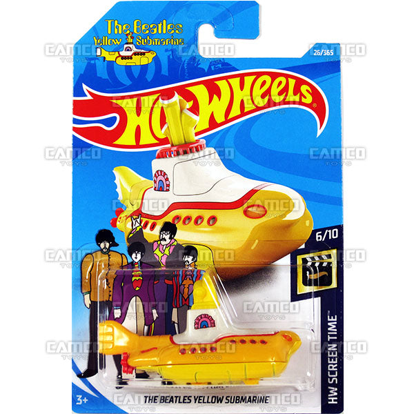 The Beatles Yellow Submarine #26 (HW Screen Time) - 2018 Hot Wheels Basic Mainline B Case Assortment C4982 by Mattel.