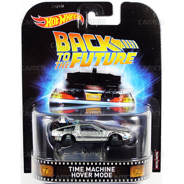 Time Machine Hover Mode (Back to the Future) - 2017 Hot Wheels Retro Entertainment A Case DMC55-956A by Mattel.