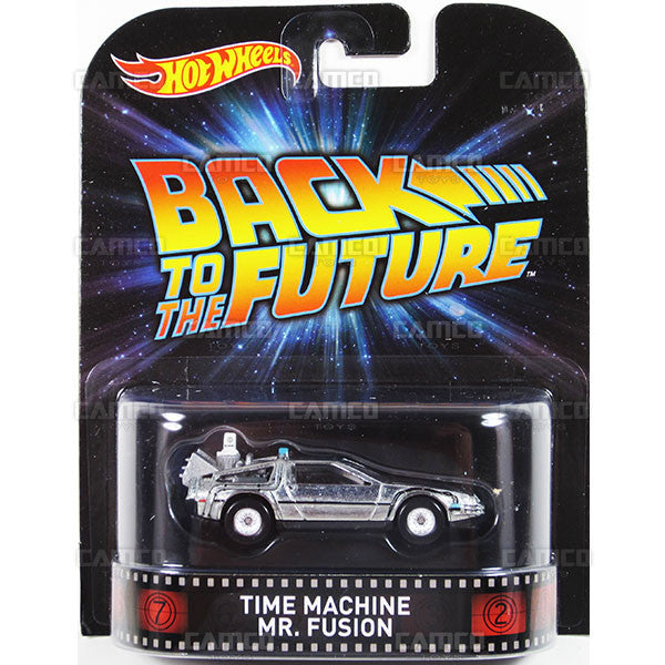 TIME MACHINE MR. FUSION (Back to the Future) - 2015 Hot Wheels Retro Entertainment H Case BDT77-996H by