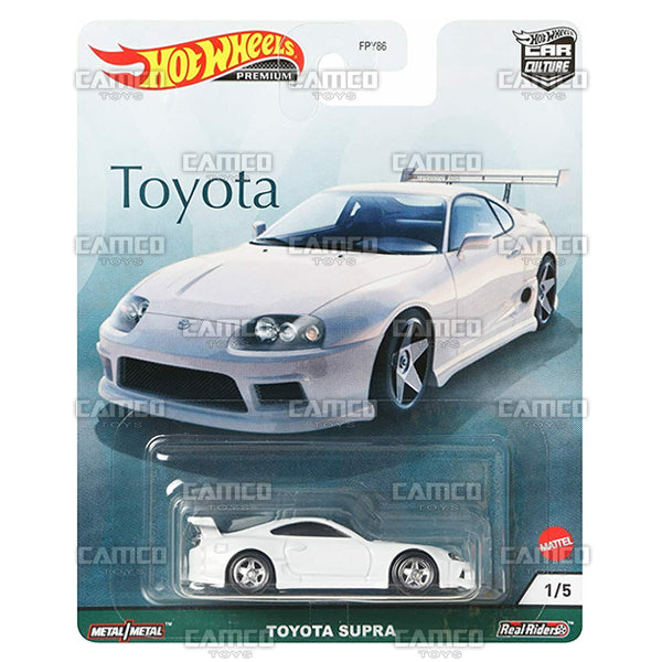 Toyota Supra - 2021 Hot Wheels Car Culture TOYOTA SERIES Case H Assortment FPY86-957H by Mattel