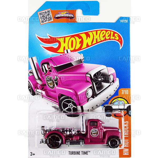 Turbine Time #147 Pink - 2016 Hot Wheels Mainline C Case WorldWide Assortment C4982