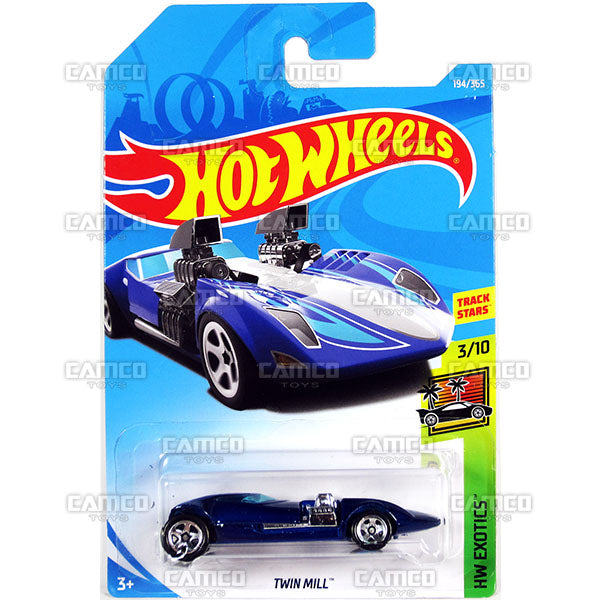 Twin Mill #194 blue - 2018 Hot Wheels Basic H Case Assortment