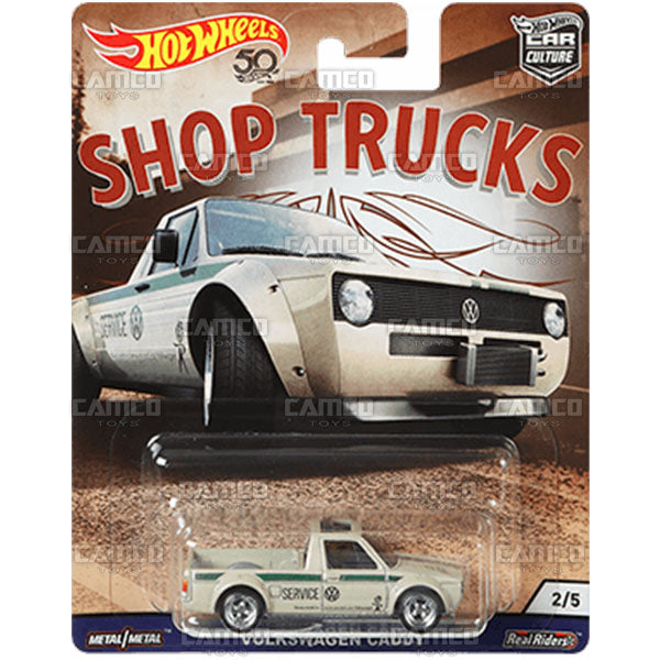 Volkswagen Caddy - 2018 Hot Wheels Car Culture D Case SHOP TRUCKS Assortment FPY86-956D