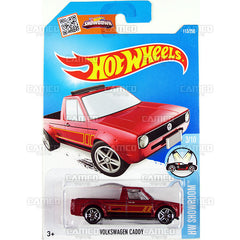 Volkswagen Caddy 113 red 2016 Hot Wheels Basic Case assortment C4982 Camco Toys
